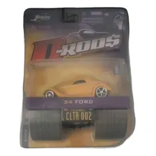 Jada - '34 Ford - D- Rods - ( 2005 ) - Cor Amarelo Foto mini 1