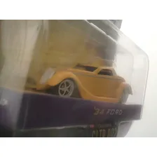 Jada - '34 Ford - D- Rods - ( 2005 ) - Cor Amarelo Foto mini 3