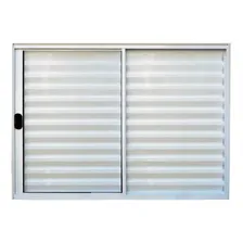 Janela Alumínio Branco 3 Folhas - 1,00x1,50m S/ Grade Foto  mini 1