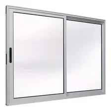 Janela Aluminio Linha Suprema-1,50 L X 1,20 A Cor Branco Foto  mini 1