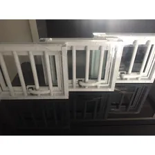 Janela Maxiar Esquadria Brasil Vetx 40x40 Preto Grade Foto mini 2