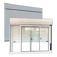 Janela Persiana Integrada De Aluminio Cor Branco 1,20x1,20m Foto  mini 1