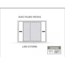 Janela Veneziana Alum铆nio Lateral 3 Folhas M贸veis Lucasa Foto mini 3