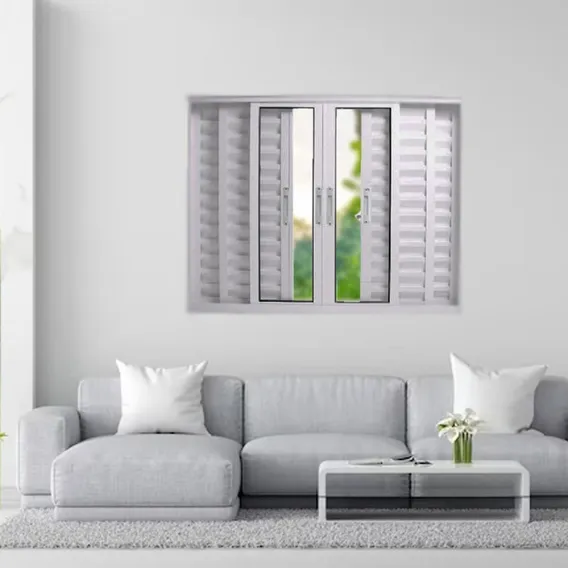 Janela Veneziana De AlumÃnio 6 Folhas 100 X 200cm Hb Foto 1