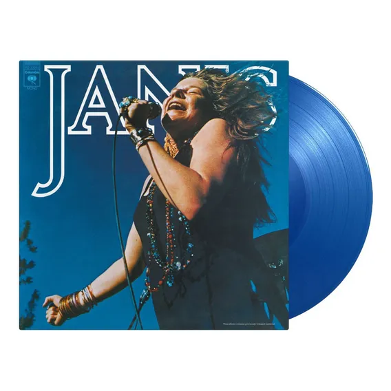 Janis Joplin Lp Janis Vinil Translucent Blue 2023 02-lps Foto 1
