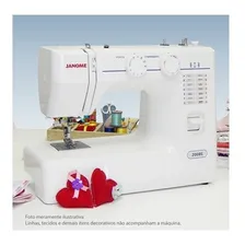 Janome 2008s Máquina Forte ! Essa É Top ! Costura 8 Camadas Cor Branco Foto mini 4