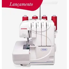 Janome 7933D Máquina Overlock E Ultralock Cor Branco 220V Foto mini 4