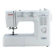 Janome Máquina De Costura 2008 S Completa Cor Branco/Azul 110V Foto mini 1