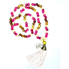 Japamala Açaí Rosa Premium 108 Contas Tendencia 8mm Mantra Foto mini 4