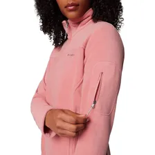 Jaqueta Fleece Columbia Feminina Fast Trek Ii Rosa Foto mini 1