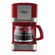 Jarra Cafeteira Philco Ph16 Inox 15 Caf. Vermelha Foto mini 4