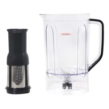 Jarra Copo Liquidificador L-1000 Mondial Com filtro Preto Foto mini 2