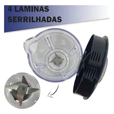 Jarra Copo Liquidificador Processador compativel Philips Walita Ri7776 Foto mini 4