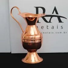 Jarra De Cobre Puro 1,5l Benefícios Do Cobre Jarra Ânfora Foto mini 4