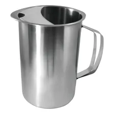 Jarra Inox Para Água Ou Suco Com Aparador De Gelo 1,8 Litros Foto mini 2