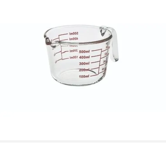 Jarra Medidora De Vidro 500ml -hauskraft Cor Transparente Foto 1