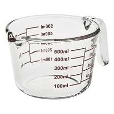 Jarra Medidora De Vidro 500ml -hauskraft Cor Transparente Foto mini  2
