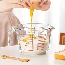 Jarra Medidora Dosadora De Vidro Temperado Cozinha 500ml Foto mini 2