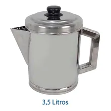 Jarra Para Caldo De Cana Suco Refresco 3,5lts Inox Reforçada Foto mini 3