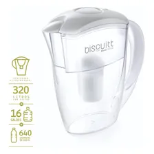Jarra Purificador De Água Filtro Portátil Aquafresh Biscuitt Cor Transparente Foto mini 4