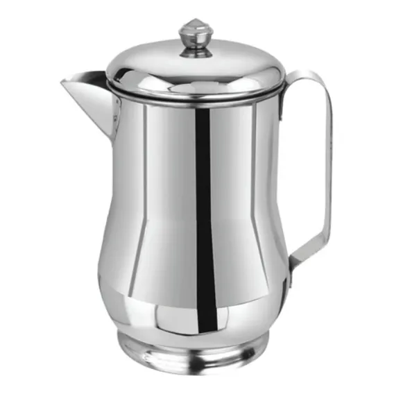 Jarra Suco Água Chopp Em Aço Inox Com Tampa 1,5 Litros Foto 1