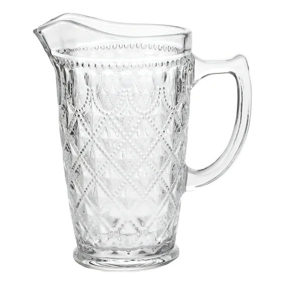 Jarra Vidro Geladeira Suco Água 1,3l Transparente Foto 1