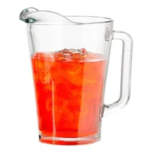 Jarra Vidro Resistente Alça Transparente Sucos E Bebidas 1l Foto mini 1