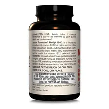 Jarrow Formulas Methyl B-12 Vitamina b12 Methyl B-12 Sabor Cereja - 60 Capsulas Mastigáveis Foto mini 4