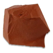 Jaspe Vermelho Bruto Peça Unica 500g Pedras Cristais Foto mini 1