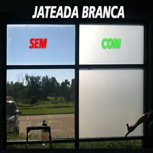 Jateado Branco Película Insulfilm Privacidade 15m X 1,5m Foto mini 3