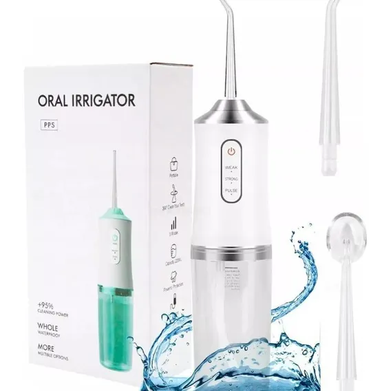 Jato D Água Irrigador Limpador Bocal Dental Dentes Gengiva Foto 1