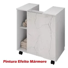 Jd Banheiro New Gabinete De Coluna 1 Porta Pequin M贸veis Bechara Foto mini 3