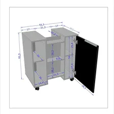 Jd Banheiro New Gabinete De Coluna 1 Porta Pequin M贸veis Bechara Foto mini 4