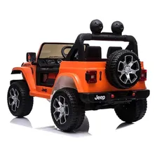 Jeep Elétrico Wrangler R/c Laranja 12v - Bandeirante Foto mini 1