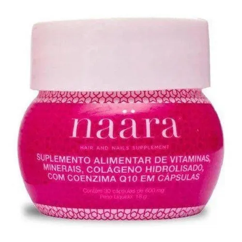 Jeunesse Naara Hair And Nails Supplement 30 Cápsulas Sabor Natural Foto 1