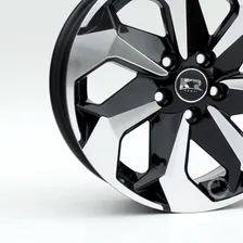 Jg 4 Rodas Aro 15 Fox / Polo/ 5 Furos / Tarantula Cor Preto Diamante Foto mini 2