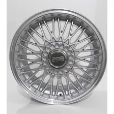 Jg Roda Aro 17 Ballina Bbs 4x100/4x108 Gol Gts Cor Prata Borda Diamante Foto mini 4