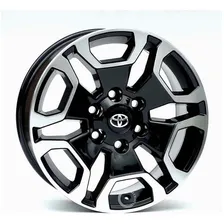 Jg Rodas Hilux Srx 2021 Aro 18 / Nova Hilux Srx Diamond Cor Preta Diamantada Foto mini 1