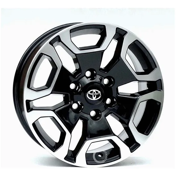 Jg Rodas Hilux Srx 2021 Aro 18 / Nova Hilux Srx Diamond Cor Preta Diamantada Foto 1