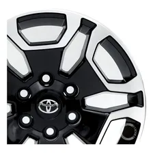 Jg Rodas Hilux Srx 2021 Aro 18 / Nova Hilux Srx Diamond Cor Preta Diamantada Foto mini 2