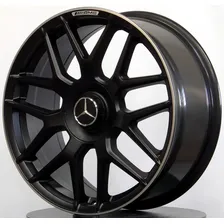Jg Rodas Mercedes Aro 18 5x112 Amg S63 C180 C200 C300 Raw Cor Preto Foto mini 4