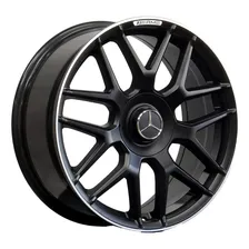 Jg Rodas Mercedes Aro 18 5x112 Amg S63 C180 C200 C300 Raw Cor Preto Foto mini 1