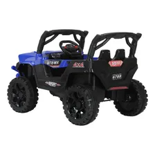 Jipe Elétrico Infantil Carrinho Elétrico 12v Azul Música Mp3 Foto mini 1