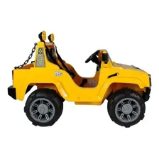 Jipe Elétrico Infantil Off Road 12v Amarelo 2 Lugares Bel Foto mini  2