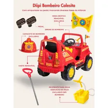 Jipe Infantil Com Pedal Carro Passeio Menino Quadriciclo Carrinho Passeio Empurrar - Mundo Toy Foto mini 2