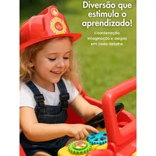 Jipe Infantil Com Pedal Carro Passeio Menino Quadriciclo Carrinho Passeio Empurrar - Mundo Toy Foto mini 4
