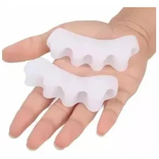Joanete Corretor E Separador De Dedos Par (5) Cor Branco Foto mini 4