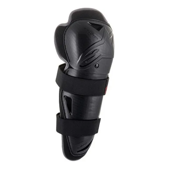 Joelheira Alpinestars Bionic Action Preto Trilha Motocross Foto 1