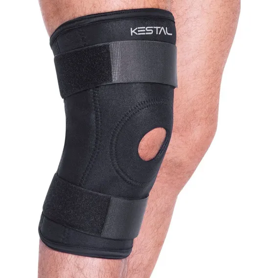 Joelheira Articulada Ajustável Neoprene Plus Size Kestal Foto 1