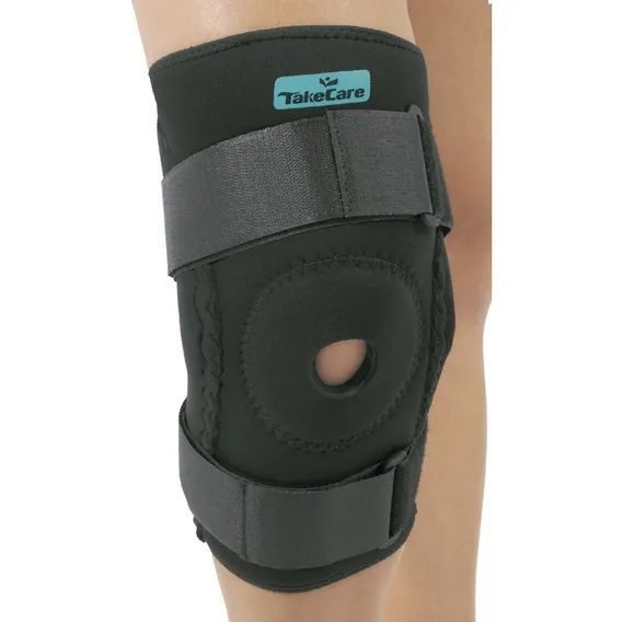 Joelheira Articulada Cintas Cruzadas Neoprene Tamanho M Foto 1
